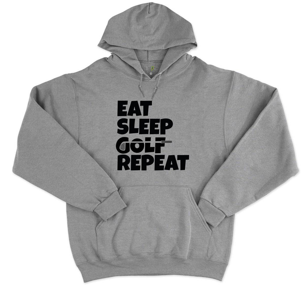 Epic Label Sweat à capuche Eat Sleep Golf Repeat Sweat à Capuche Pour Homme