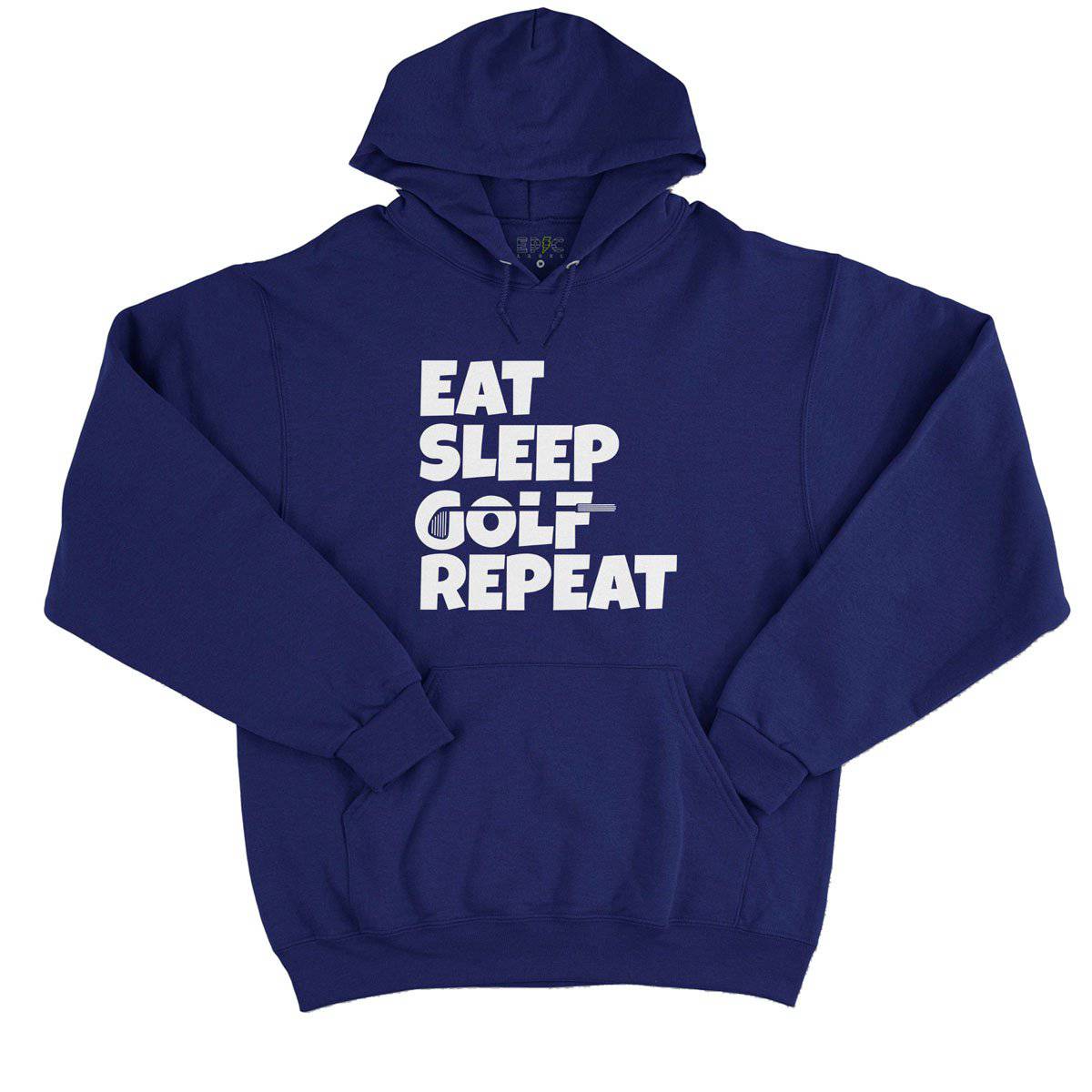 Epic Label Sweat à capuche Eat Sleep Golf Repeat Sweat à Capuche Pour Homme