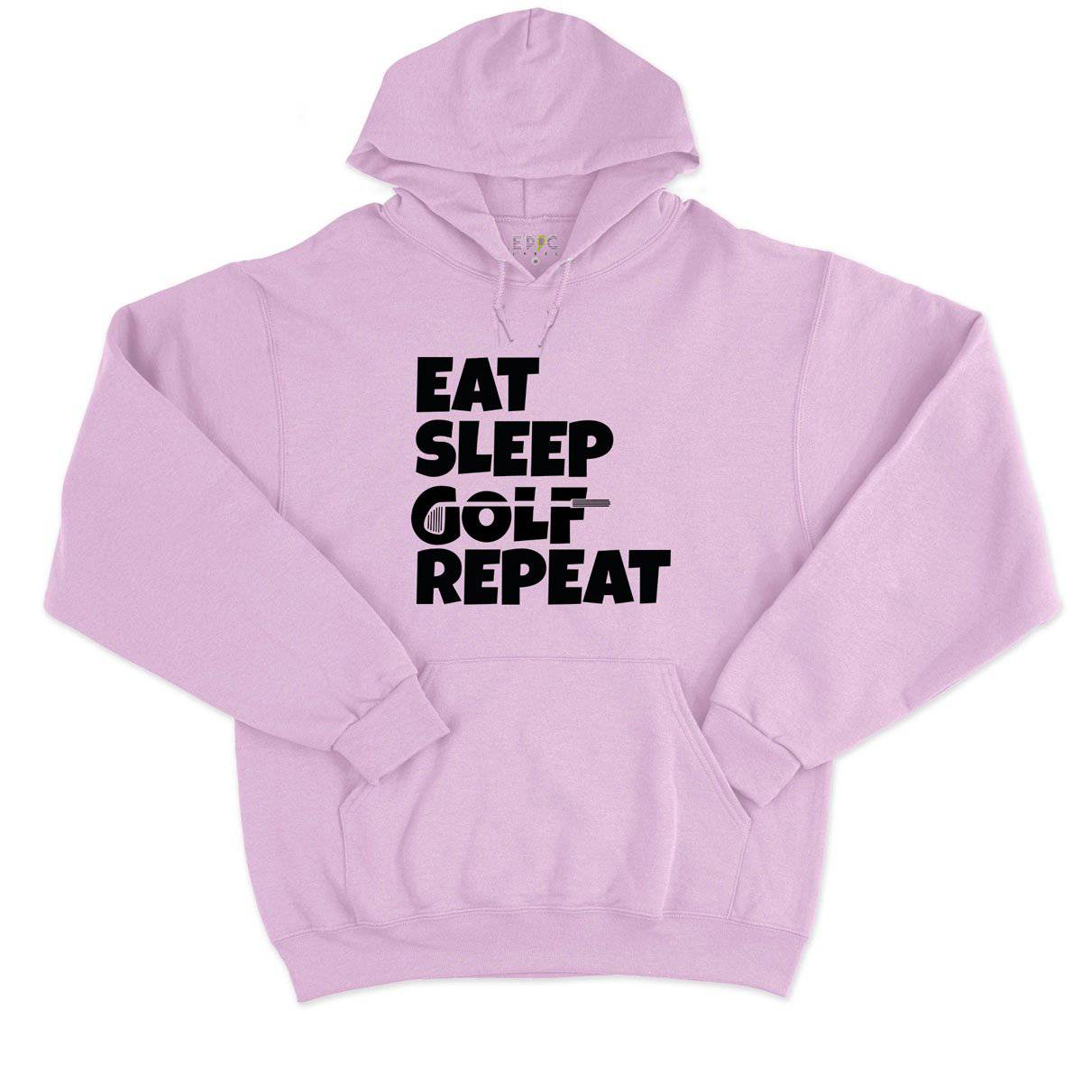 Epic Label Sweat à capuche Eat Sleep Golf Repeat Sweat à Capuche Pour Homme