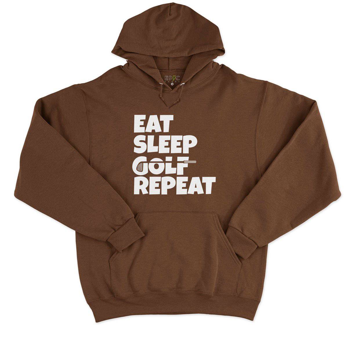 Epic Label Sweat à capuche Eat Sleep Golf Repeat Sweat à Capuche Pour Homme