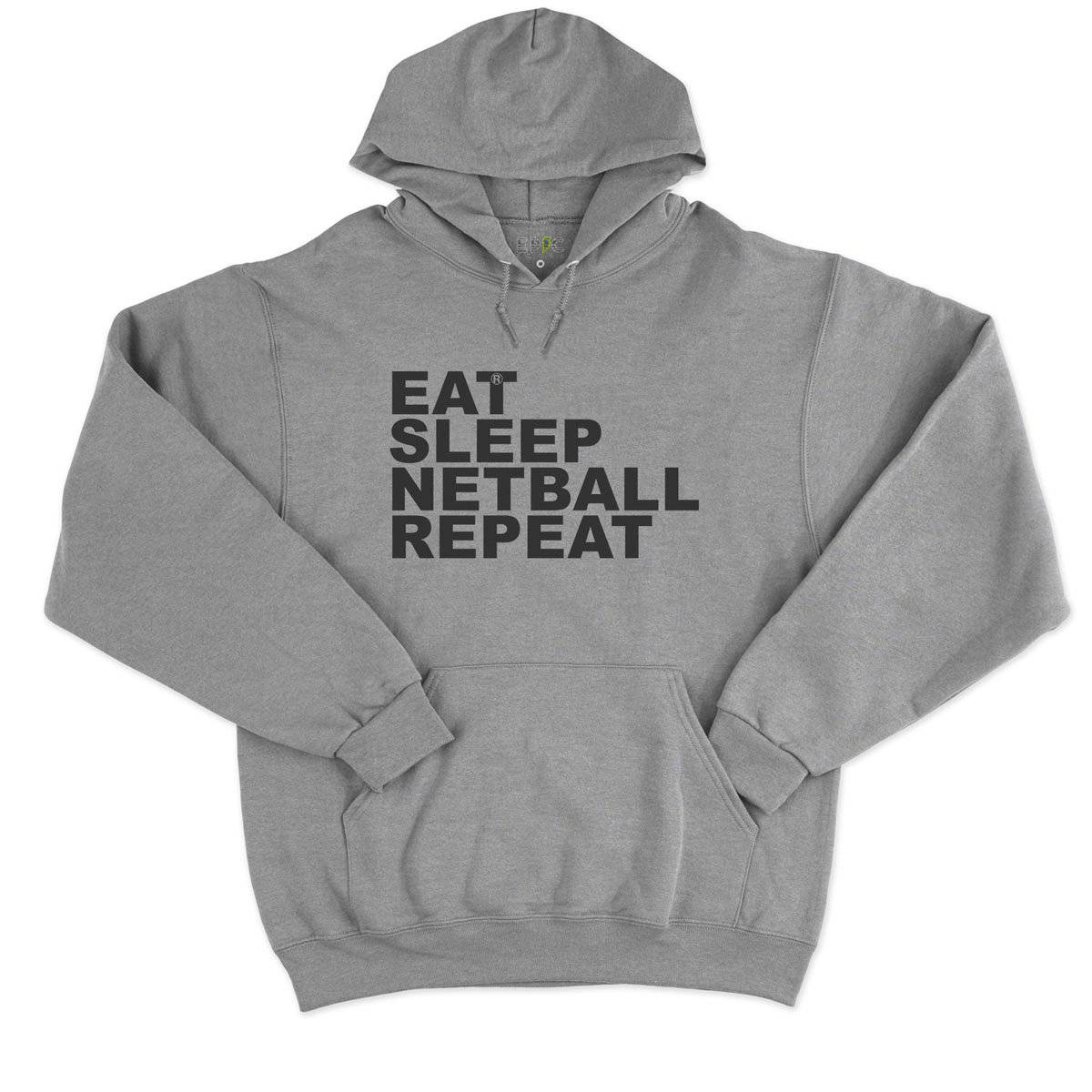 Epic Label Sweat à capuche Eat Sleep Netball Repeat Sweat à Capuche Pour Homme