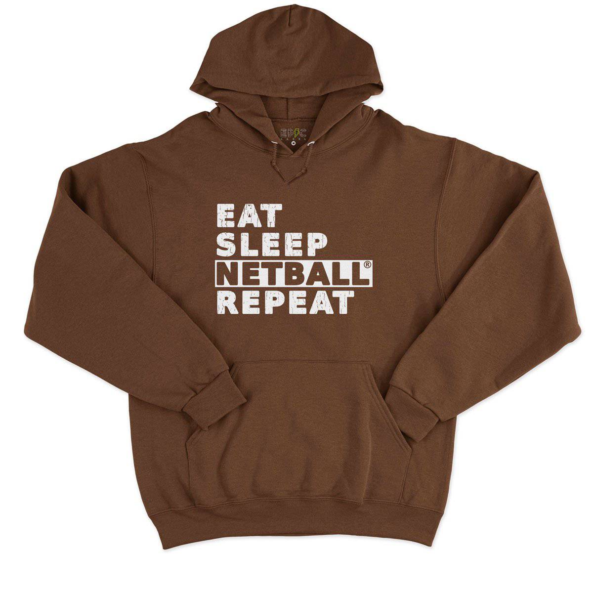 Epic Label Sweat à capuche Eat Sleep Netball Repeat Sweat à Capuche Pour Homme