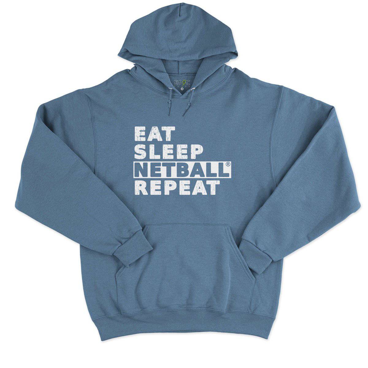Epic Label Sweat à capuche Eat Sleep Netball Repeat Sweat à Capuche Pour Homme