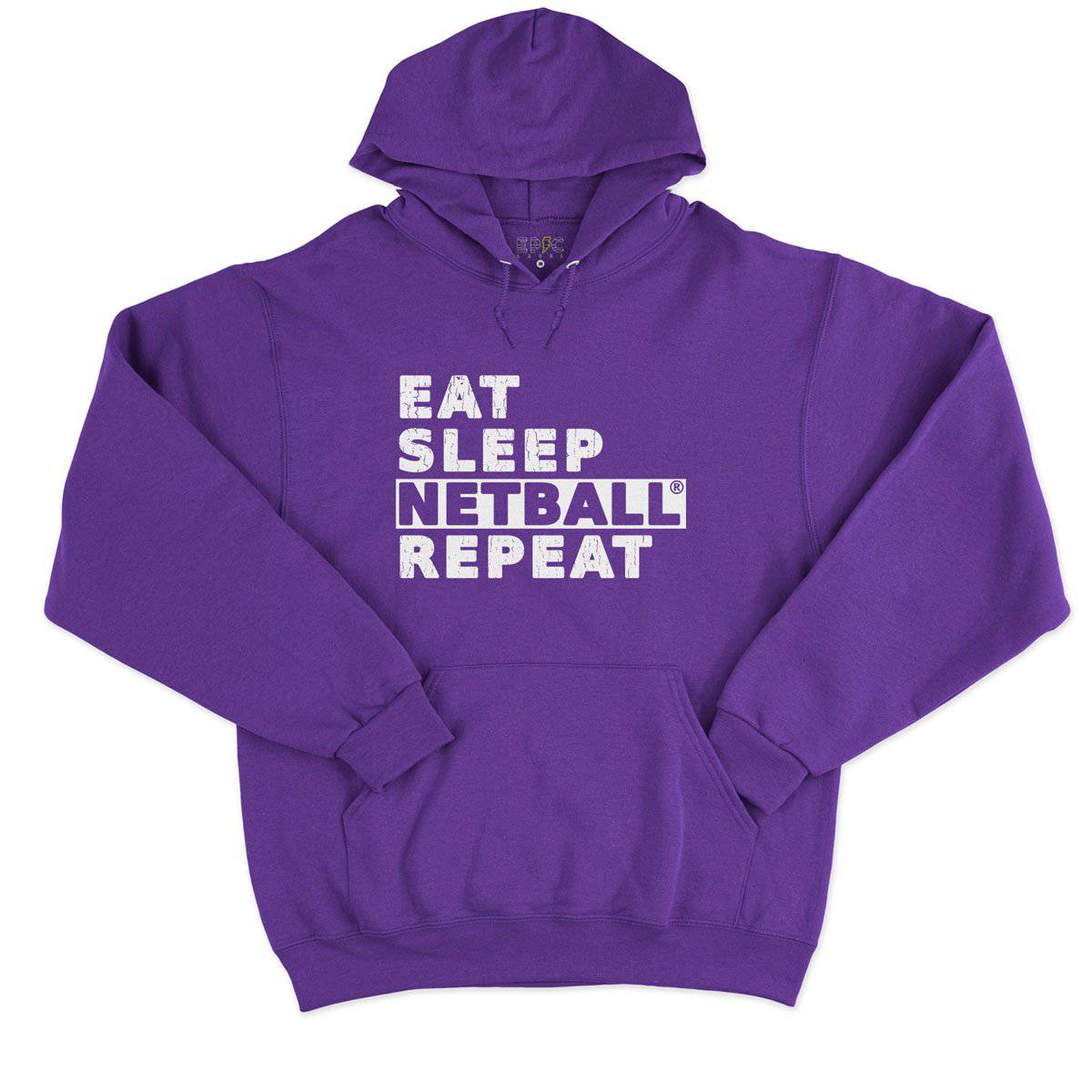 Epic Label Sweat à capuche Eat Sleep Netball Repeat Sweat à Capuche Pour Homme