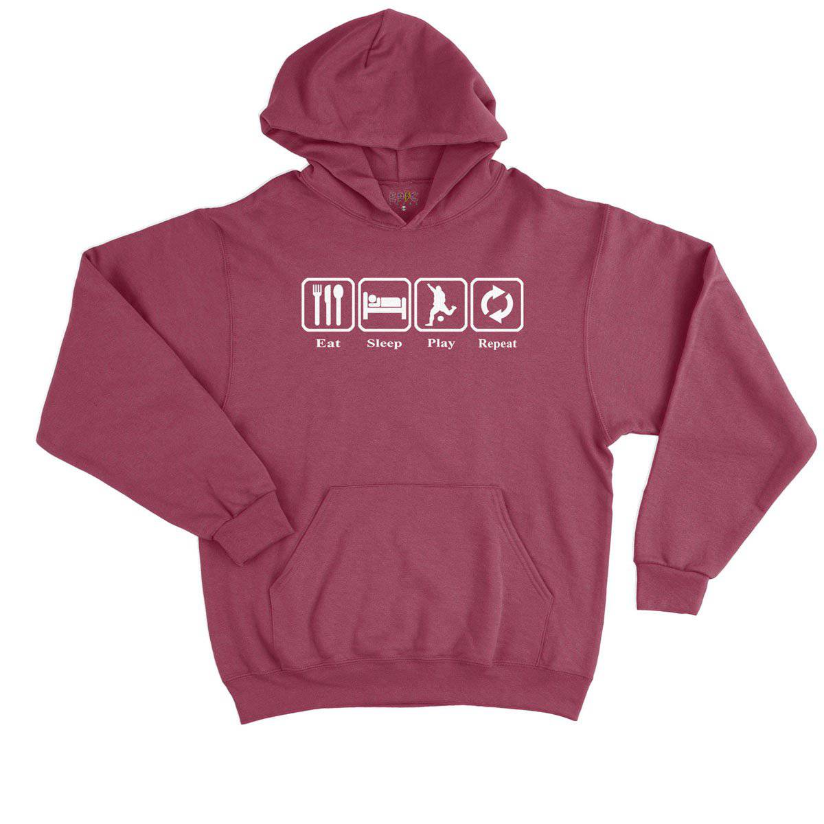 Epic Label Sweat à capuche Eat Sleep Play Repeat Sweat à Capuche Enfant