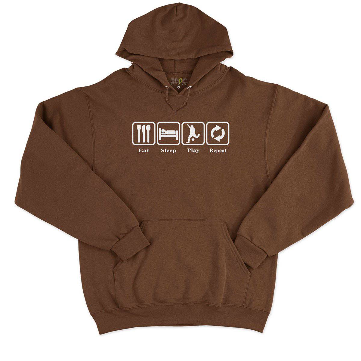 Epic Label Sweat à capuche Eat Sleep Play Repeat Sweat à Capuche Pour Homme