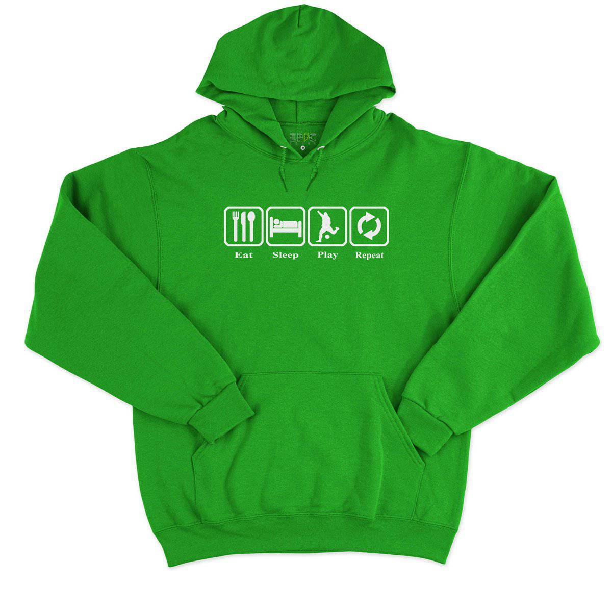 Epic Label Sweat à capuche Eat Sleep Play Repeat Sweat à Capuche Pour Homme