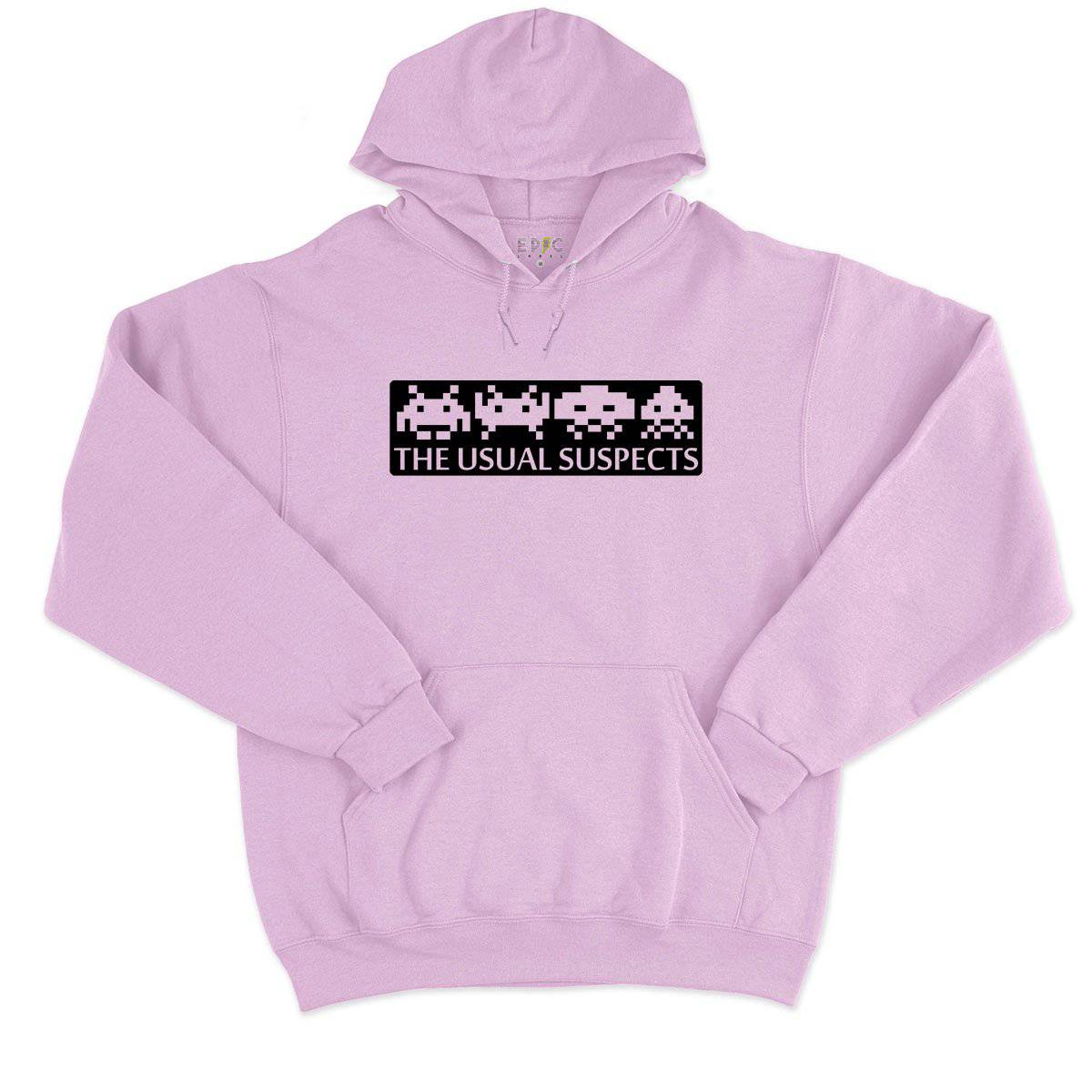 Epic Label Sweat à capuche Space Invaders The Usual Suspects Sweat à Capuche Pour Homme