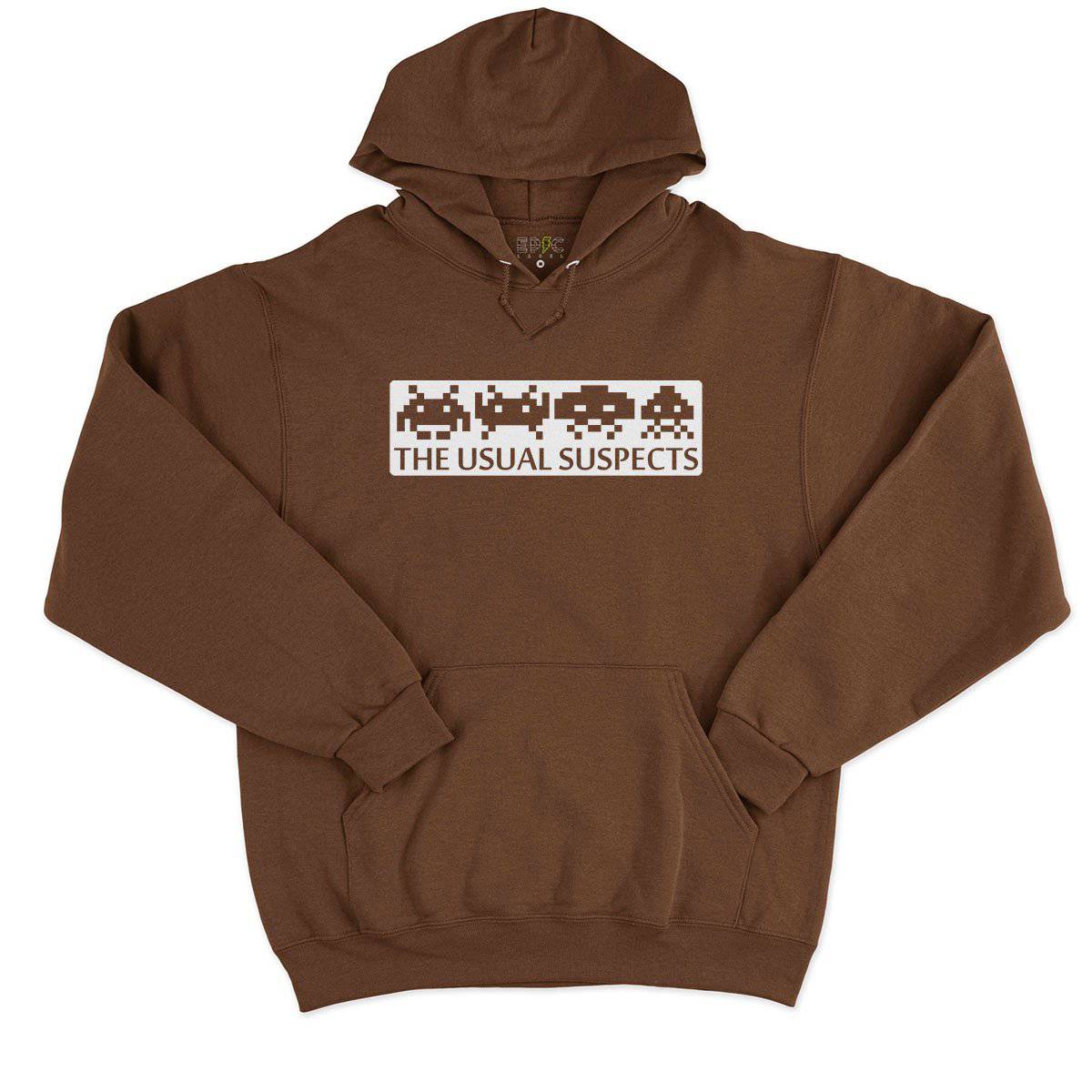 Epic Label Sweat à capuche Space Invaders The Usual Suspects Sweat à Capuche Pour Homme
