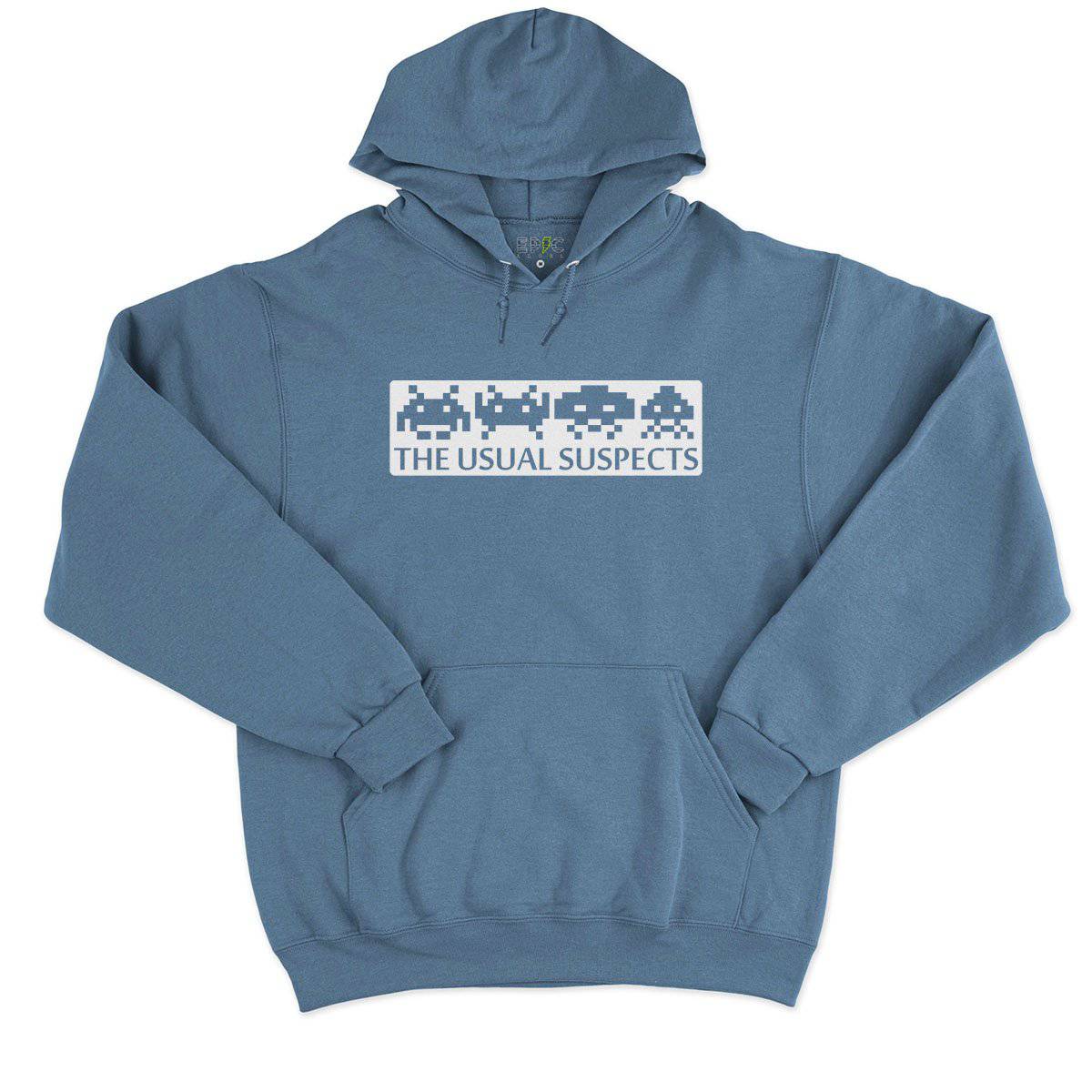 Epic Label Sweat à capuche Space Invaders The Usual Suspects Sweat à Capuche Pour Homme
