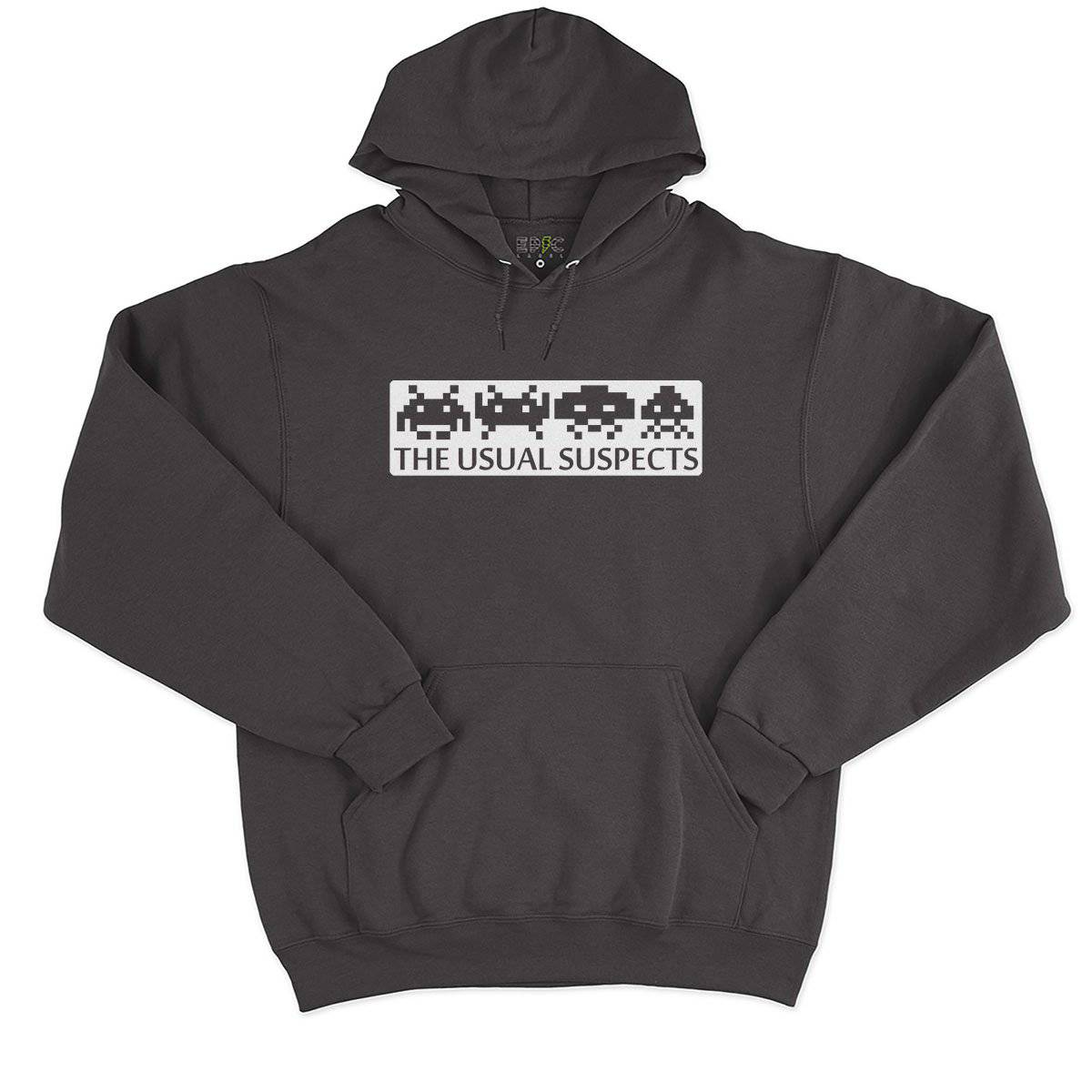 Epic Label Sweat à capuche Space Invaders The Usual Suspects Sweat à Capuche Pour Homme