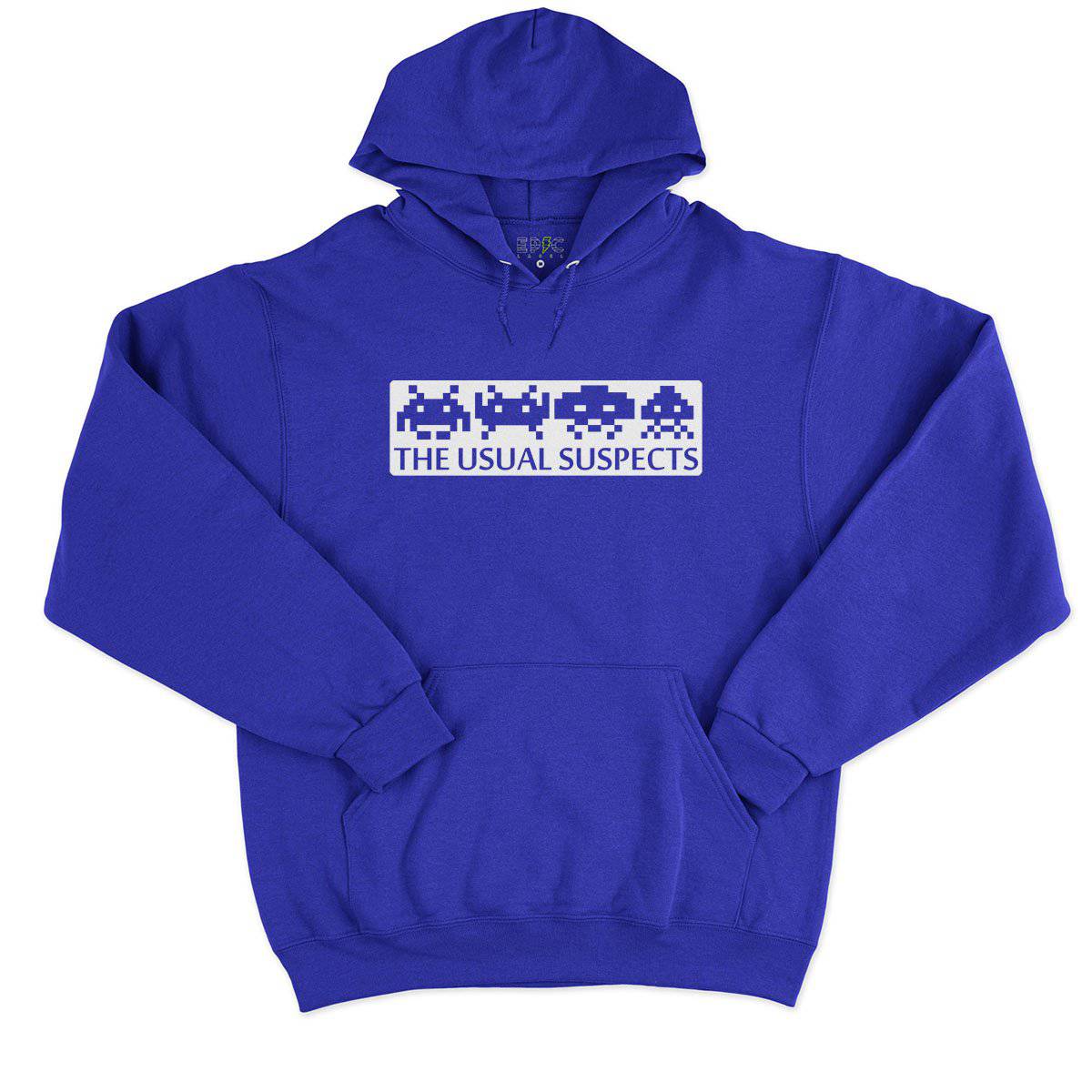 Epic Label Sweat à capuche Space Invaders The Usual Suspects Sweat à Capuche Pour Homme