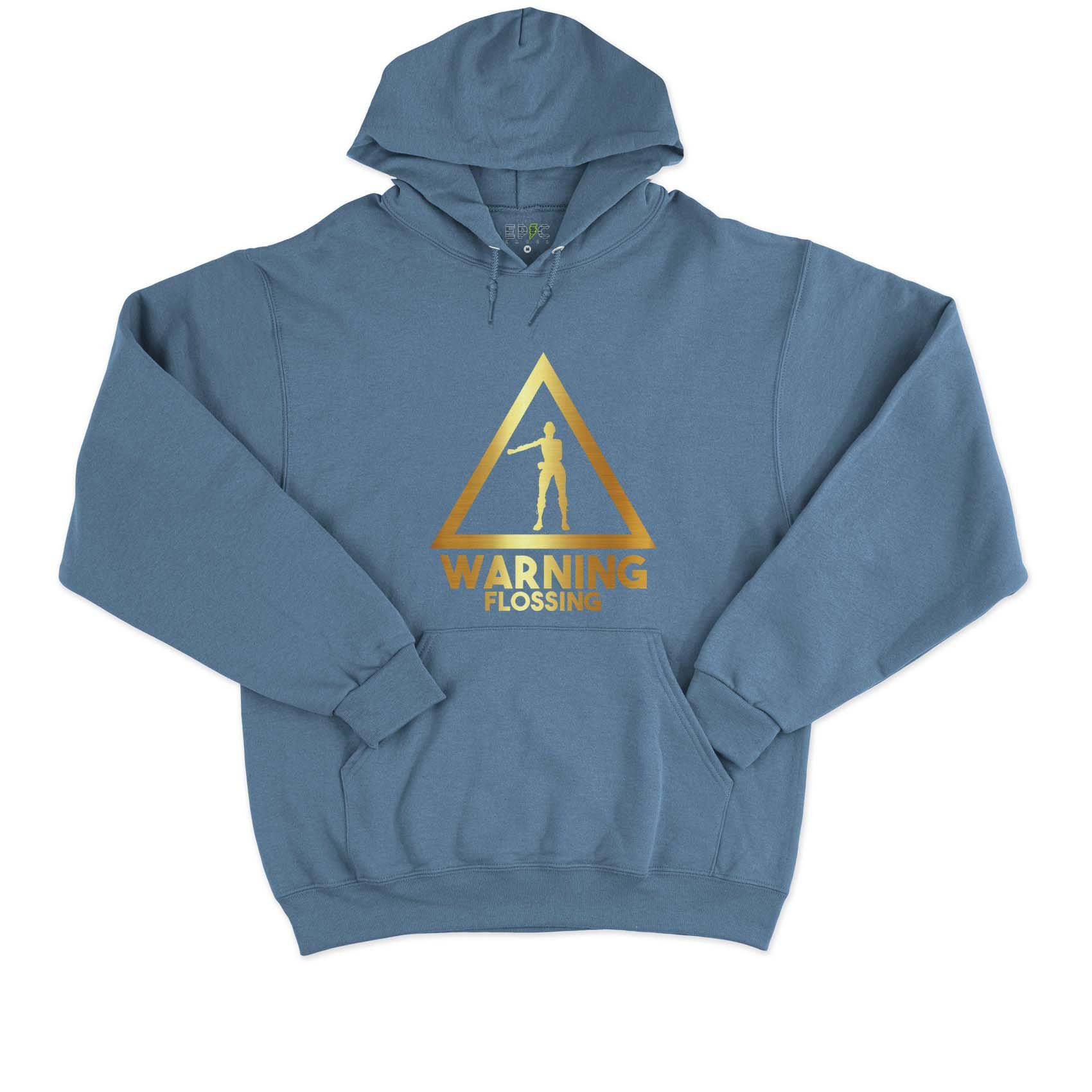 Epic Label Sweat à capuche Warning Flossing Sweat à Capuche Pour Homme