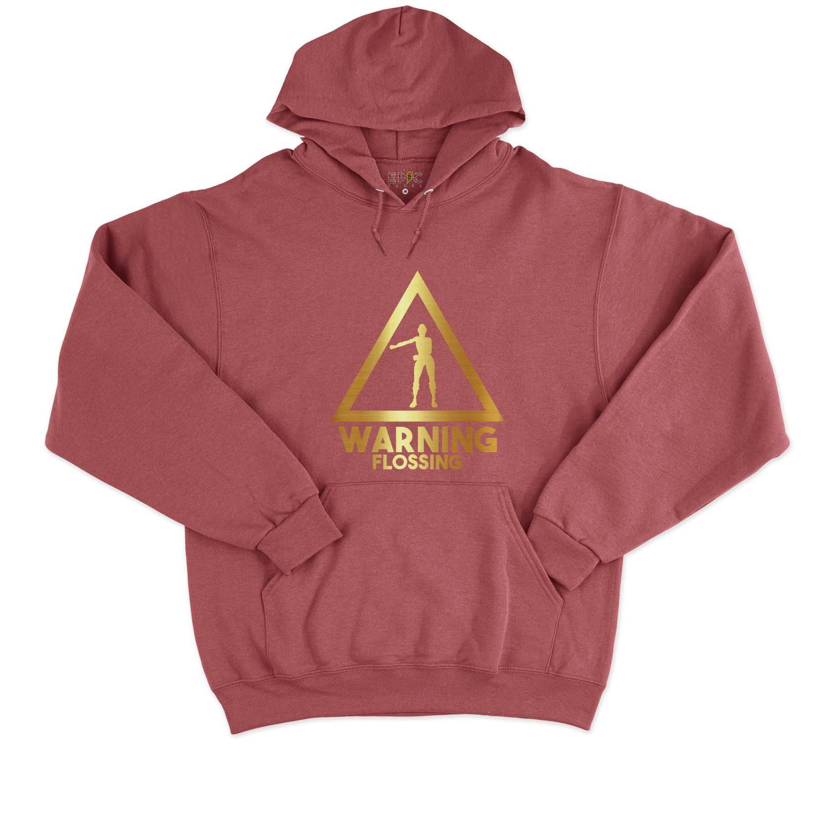 Epic Label Sweat à capuche Warning Flossing Sweat à Capuche Pour Homme