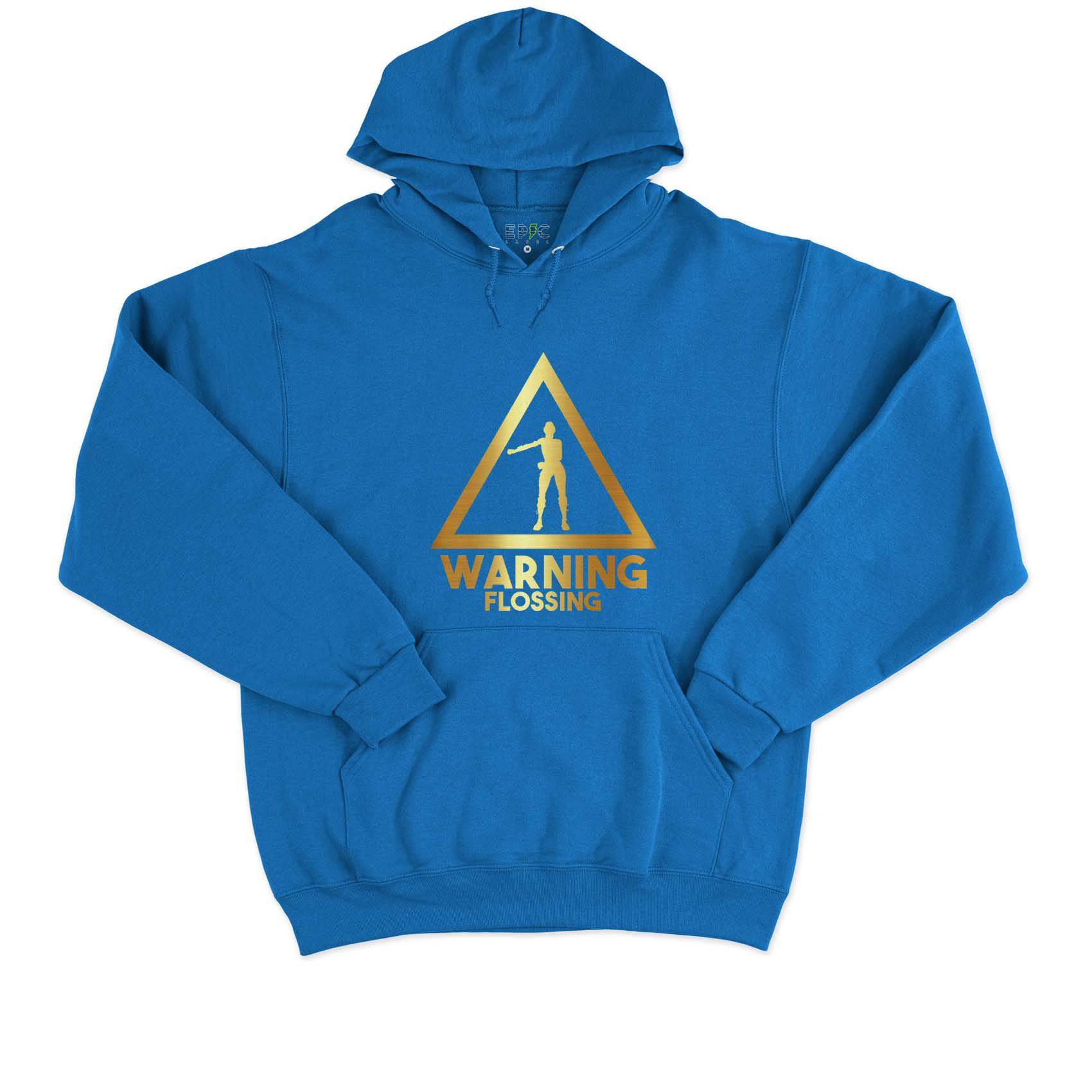 Epic Label Sweat à capuche Warning Flossing Sweat à Capuche Pour Homme