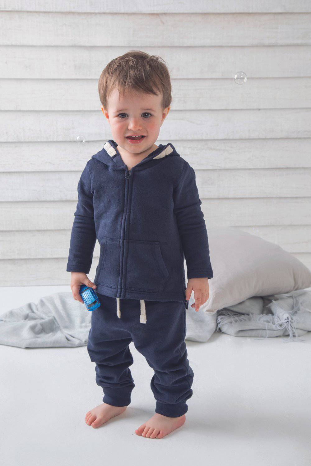 Epic Label Sweat-shirts Bébé Hoodie Vestes hooded enfants Babybugz BZ32