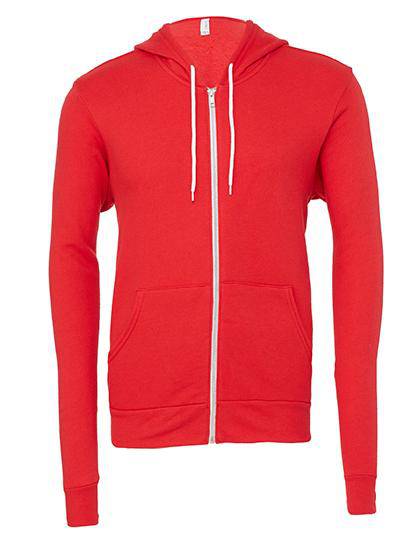 Epic Label Sweat-shirts Canvas 3739 Sweat À Capuche Zippé En Polaire Éponge Mixte