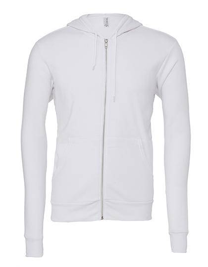 Epic Label Sweat-shirts Canvas 3739 Sweat À Capuche Zippé En Polaire Éponge Mixte