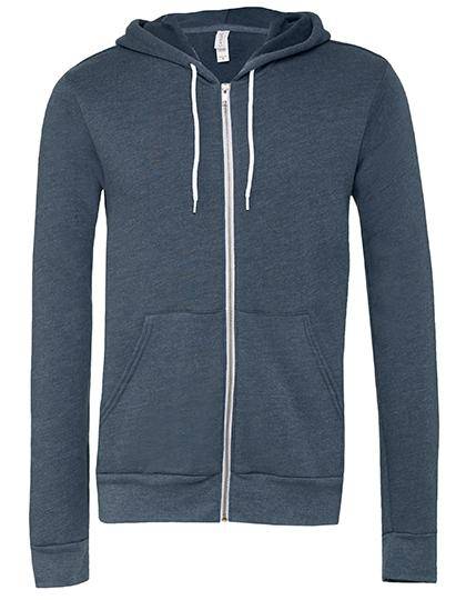 Epic Label Sweat-shirts Canvas 3739 Sweat À Capuche Zippé En Polaire Éponge Mixte