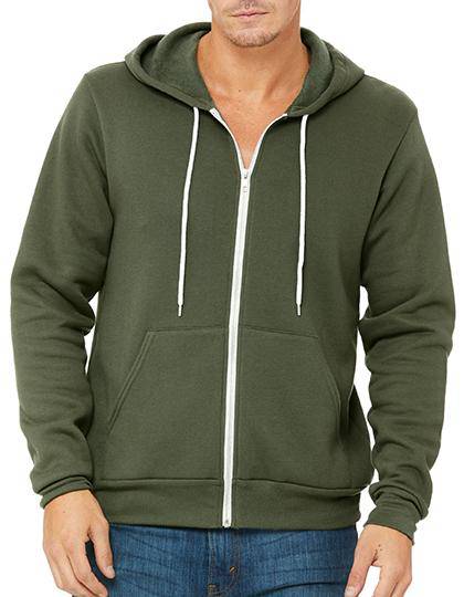 Epic Label Sweat-shirts Canvas 3739 Sweat À Capuche Zippé En Polaire Éponge Mixte
