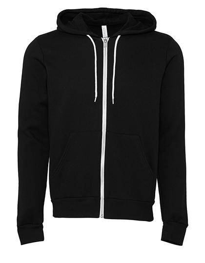 Epic Label Sweat-shirts Canvas 3739 Sweat À Capuche Zippé En Polaire Éponge Mixte