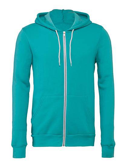 Epic Label Sweat-shirts Canvas 3739 Sweat À Capuche Zippé En Polaire Éponge Mixte