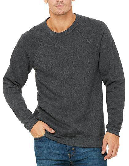Epic Label Sweat-shirts Canvas 3901 Sweat Raglan Mixte En Polaire Éponge