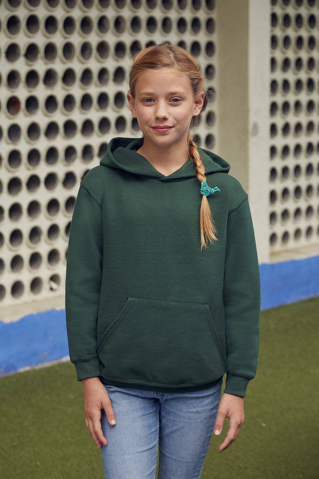 Epic Label Sweat-shirts Fruit Of The Loom 620430 Sweat À Capuche Classique Enfant
