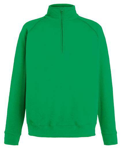 Epic Label Sweat-shirts Fruit Of The Loom 621580 Lightweight Zip Neck Sweat