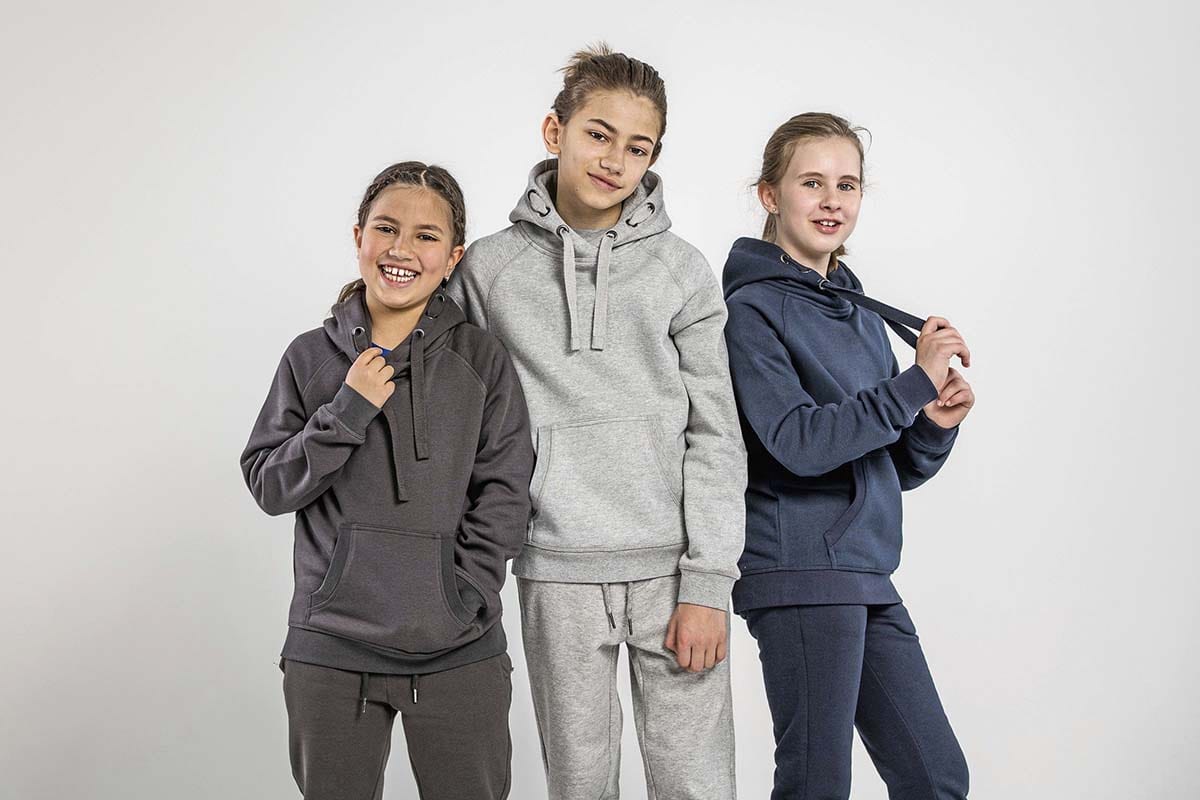 Epic Label Sweat-shirts Hrm Hrm2005 Sweat À Capuche Premium Pour Enfants Recyclé