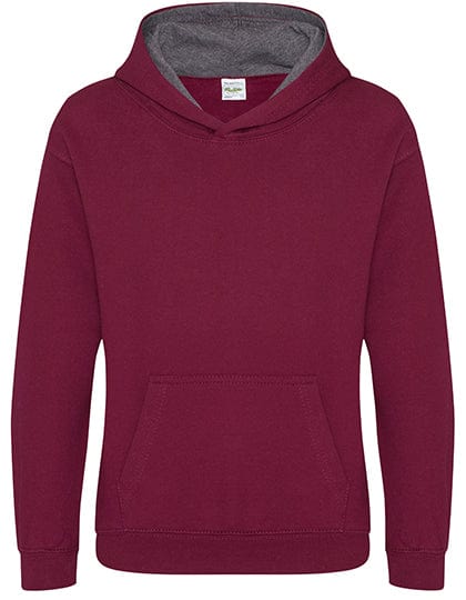 Epic Label Sweat-shirts Just Hoods Jh003K Sweat À Capuche Varsity Pour Enfant