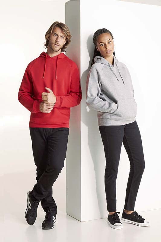Epic Label Sweat-shirts Roly Eco Ry1074 Sweat À Capuche Bio Vinson