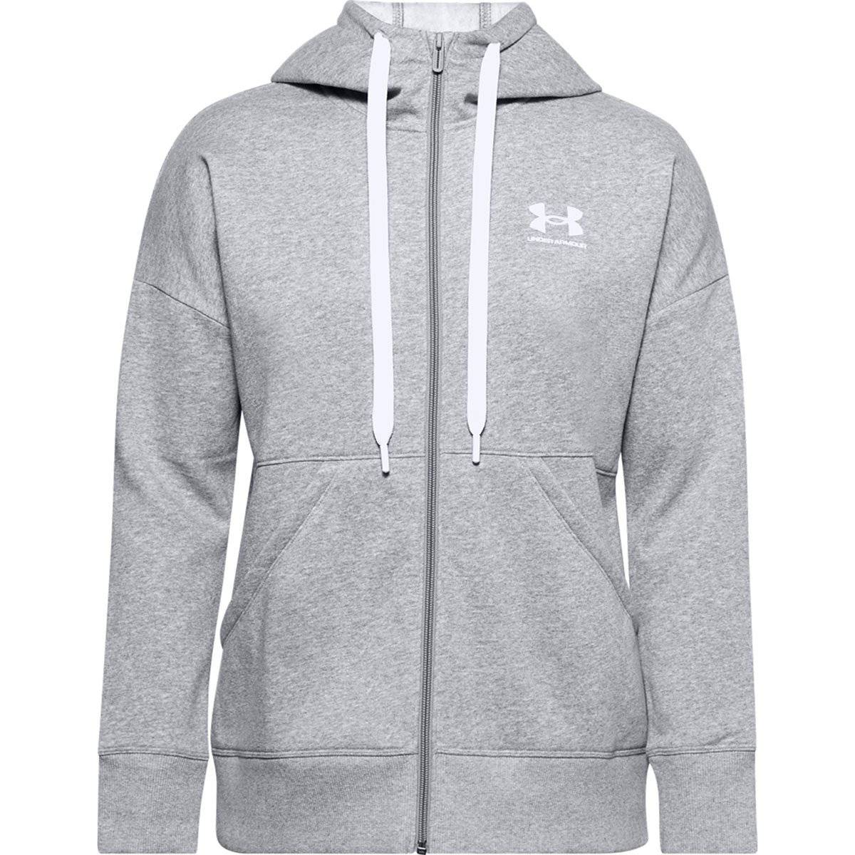 Epic Label Sweat-shirts Under Armour Sweat À Capuche Zippé En Polaire Rival Pour Femme