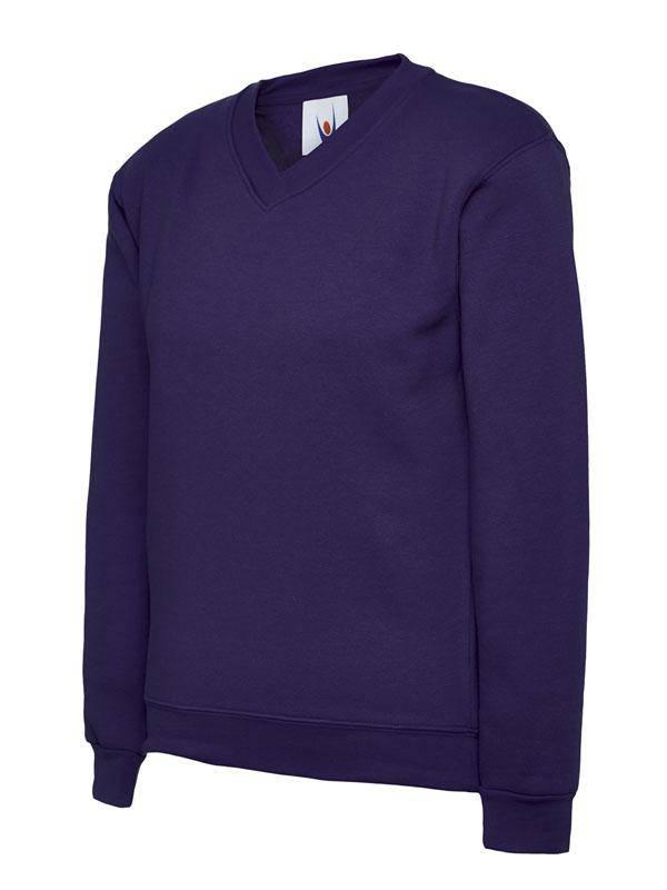 Epic Label Sweat-shirts Uneek Clothing UC206 Childrens V Neck Sweatshirt Enfant