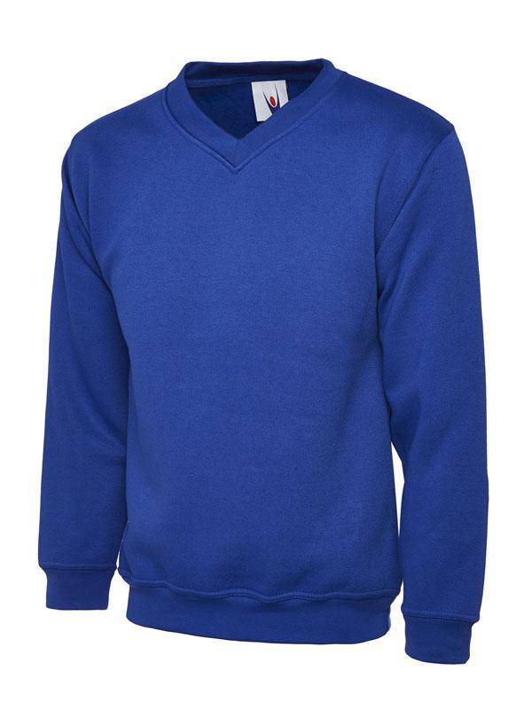 Epic Label Sweat-shirts Uneek Clothing UC206 Childrens V Neck Sweatshirt Enfant
