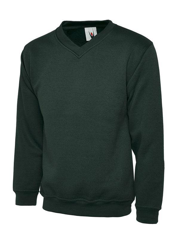 Epic Label Sweat-shirts Uneek Clothing UC206 Childrens V Neck Sweatshirt Enfant