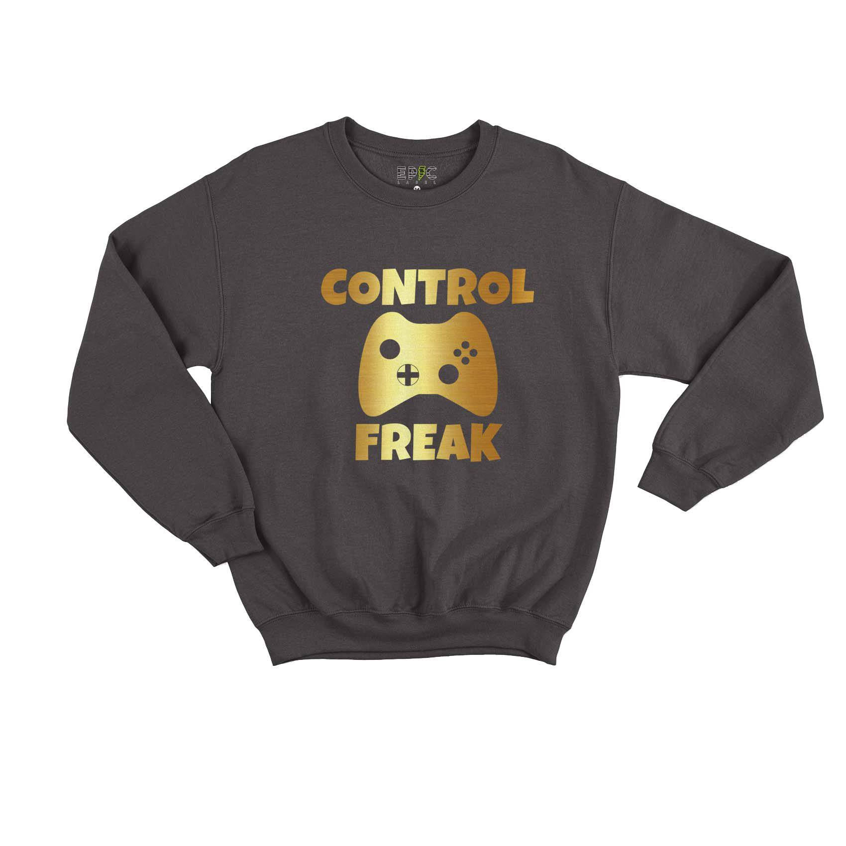 Epic Label Sweatshirt Control Freak Sweat Enfant