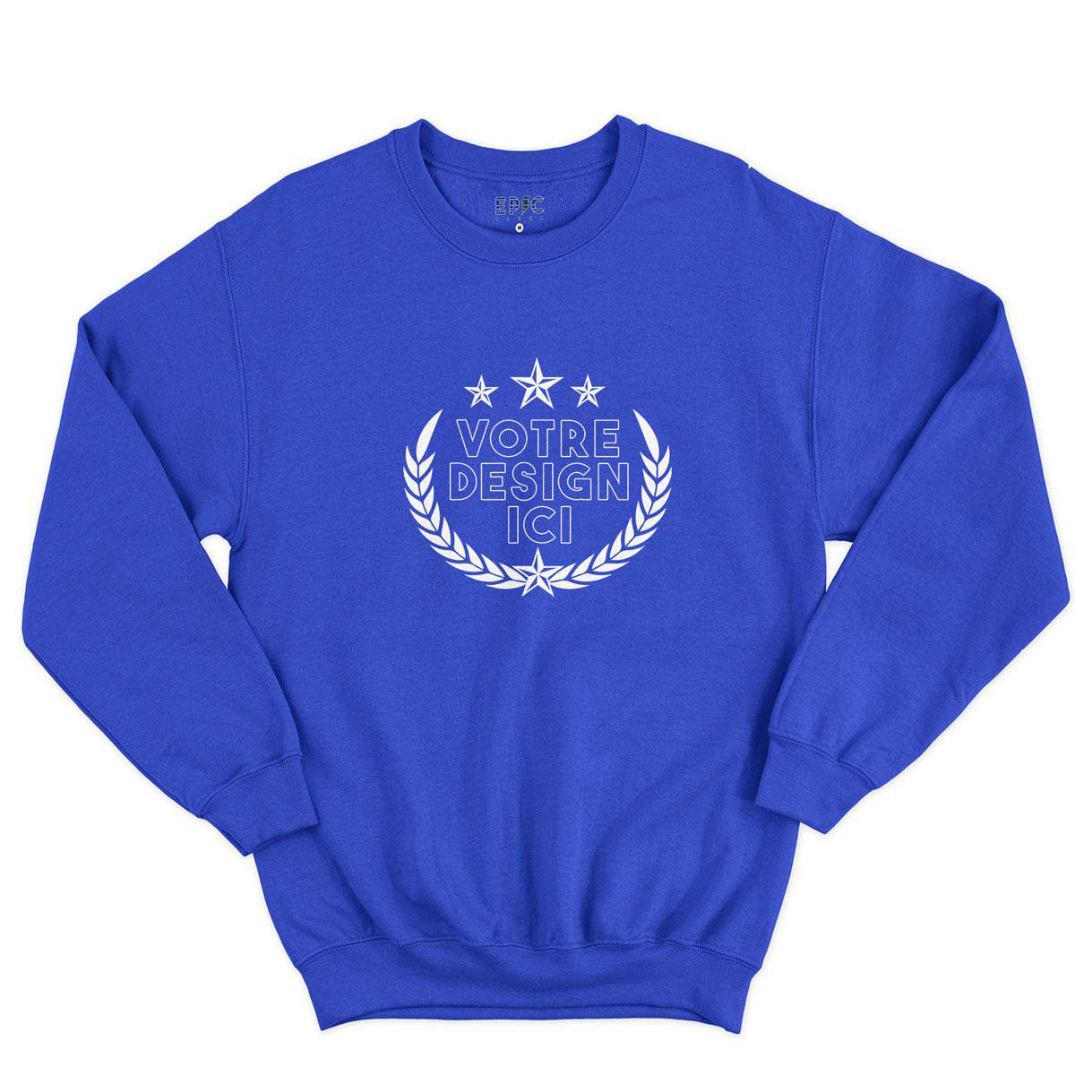 Epic Label Sweatshirt Design et Text Personnalisé Sweat-shirt Pour Homme