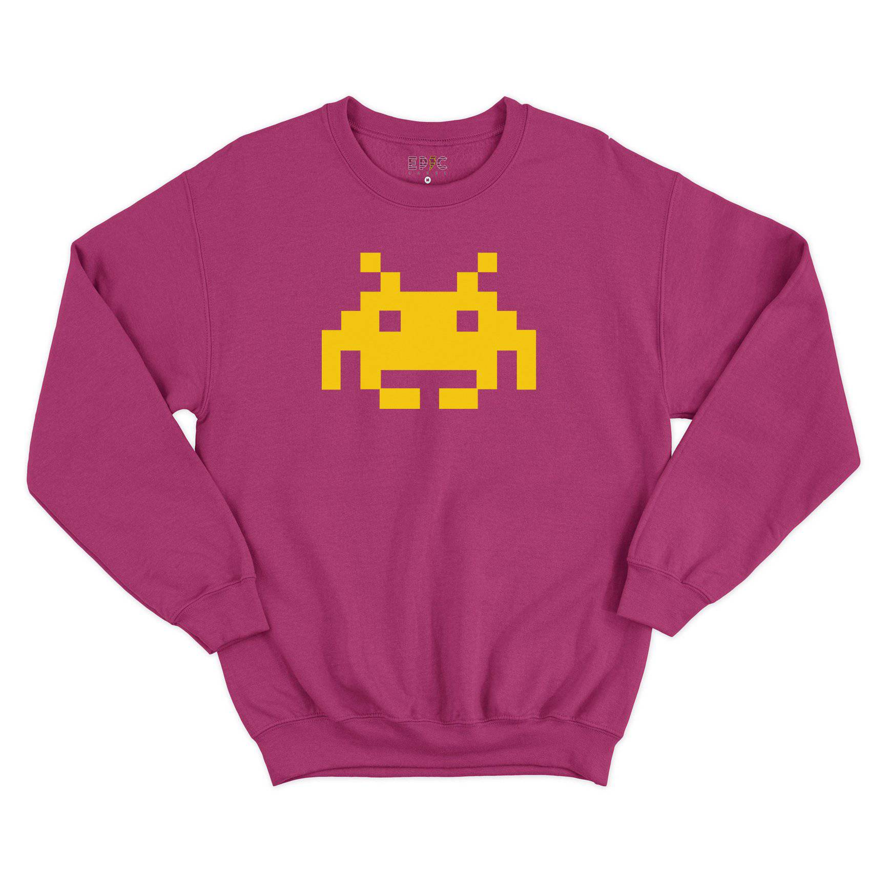 Epic Label Sweatshirt Space Invaders Sweat-shirt Pour Homme