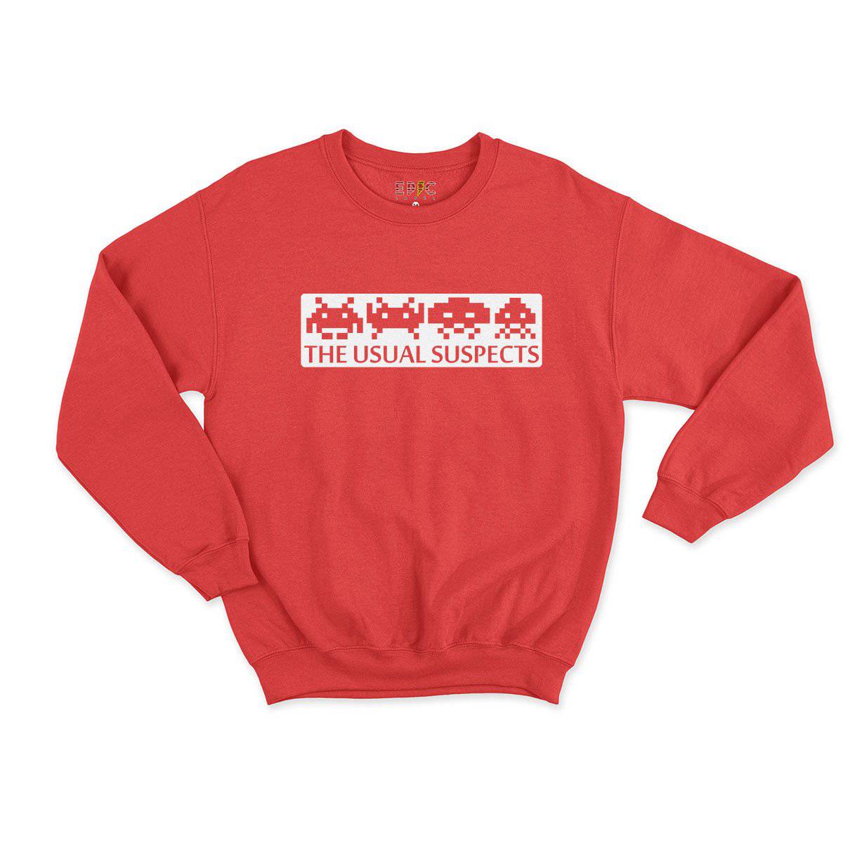 Epic Label Sweatshirt Space Invaders The Usual Suspects Sweat Enfant