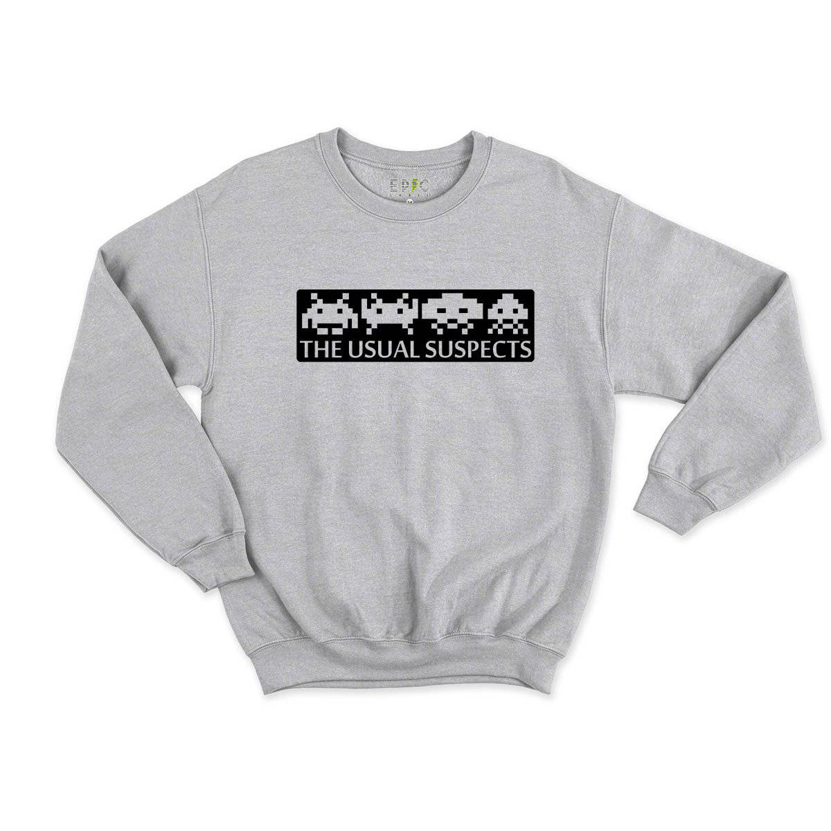 Epic Label Sweatshirt Space Invaders The Usual Suspects Sweat Enfant