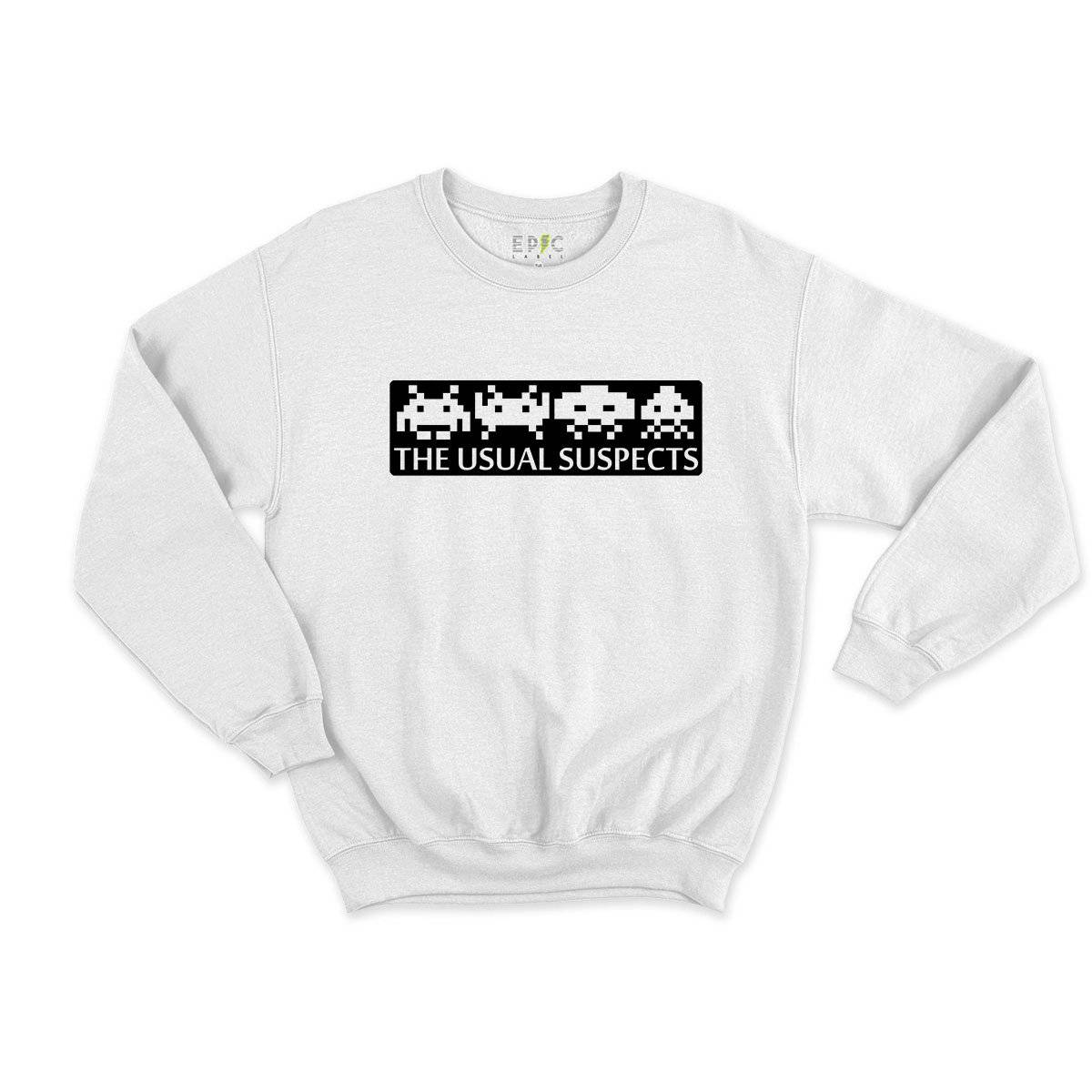 Epic Label Sweatshirt Space Invaders The Usual Suspects Sweat Enfant