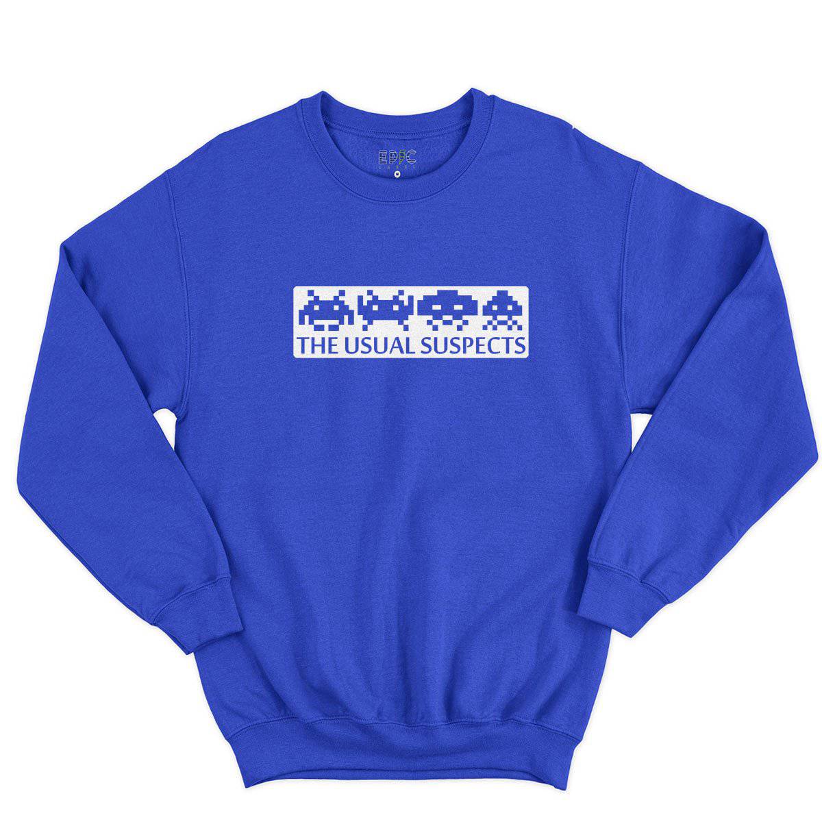 Epic Label Sweatshirt Space Invaders The Usual Suspects Sweat-shirt Pour Homme