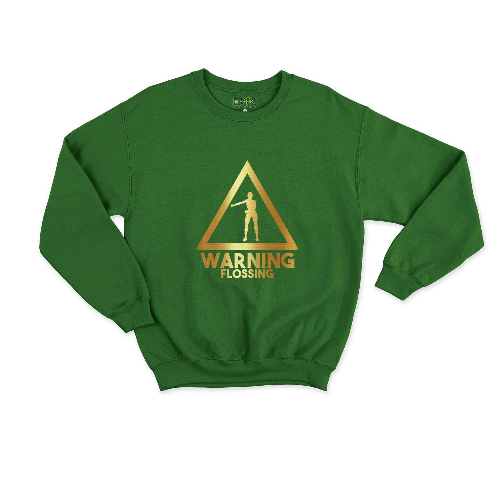 Epic Label Sweatshirt Warning Flossing Sweat Enfant