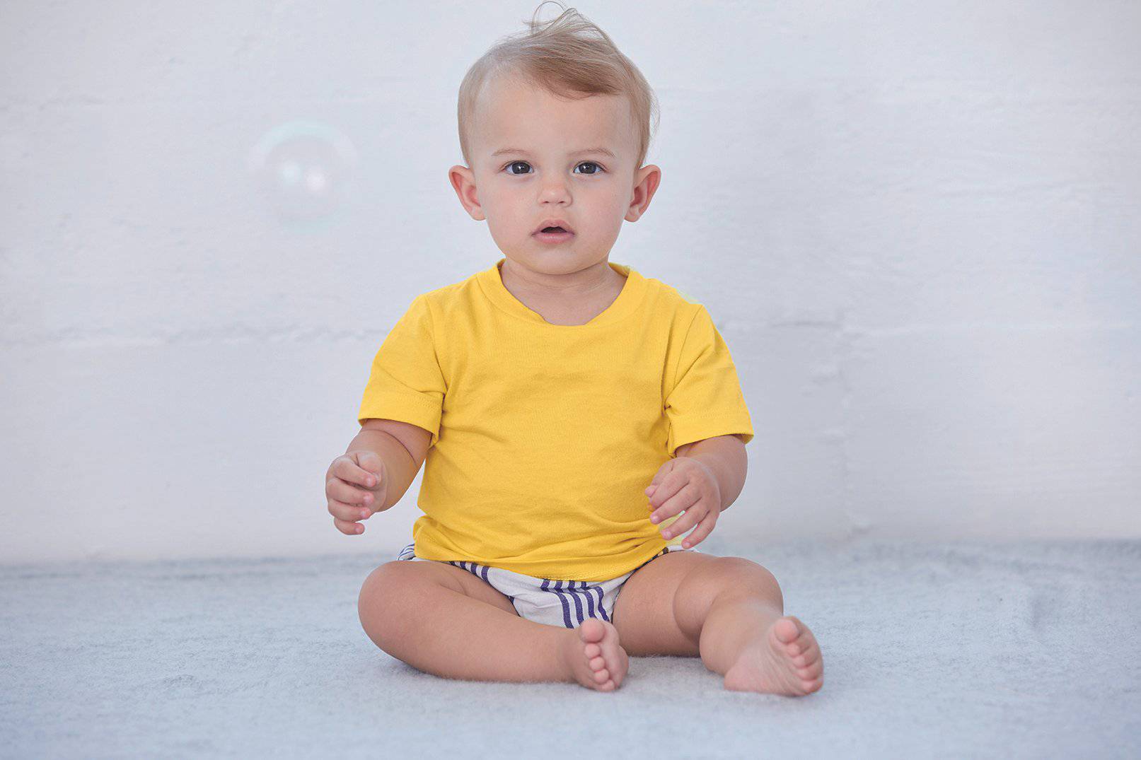 Epic Label T-shirts Canvas 3001B T-Shirt À Manches Courtes En Jersey Pour Bébé