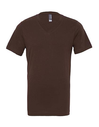 Epic Label T-shirts Canvas 3005 T-Shirt Mixte À Manches Courtes Et Col En V