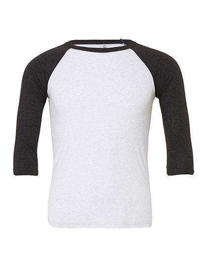 Epic Label T-shirts Canvas 3200 T-Shirt De Baseball Mixte À Manches