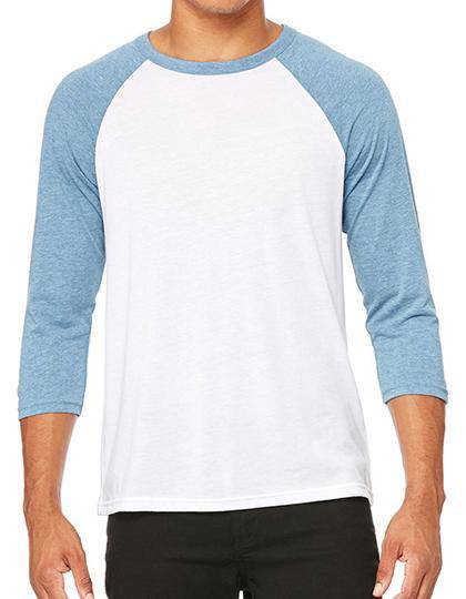 Epic Label T-shirts Canvas 3200 T-Shirt De Baseball Mixte À Manches