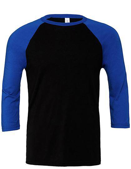 Epic Label T-shirts Canvas 3200 T-Shirt De Baseball Mixte À Manches