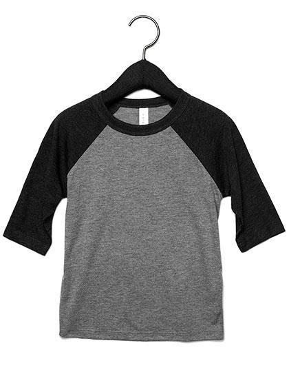 Epic Label T-shirts Canvas 3200Y T-Shirt De Baseball À Manches Pour Jeunes